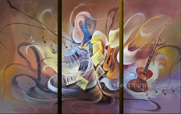 Artworks in 150 Subjects Painting - agp076 group oil painting panel